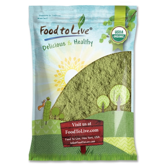 Organic Broccoli Powder, 4 Pounds Non-GMO, Raw, Vegan, Kosher by Food to Live
