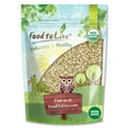 thumbnail image 1 of Organic Buckwheat Groats, 0.5 Pounds — Non-GMO, Kosher, Raw, Vegan — by Food to Live, 1 of 8