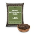 thumbnail image 1 of Organic Buckwheat Hulls Filler for Pillows, Yoga Zafus, and Cushions – Grown and Processed in USA, 5 LBS Pillow Filling, 1 of 7