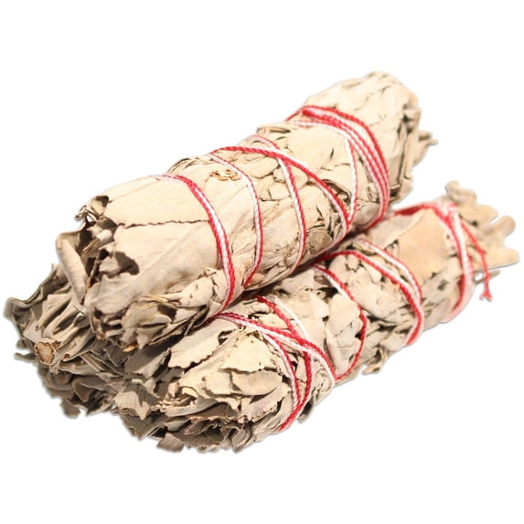 Organic California White Sage Smudge Bundles (Pack of 6)