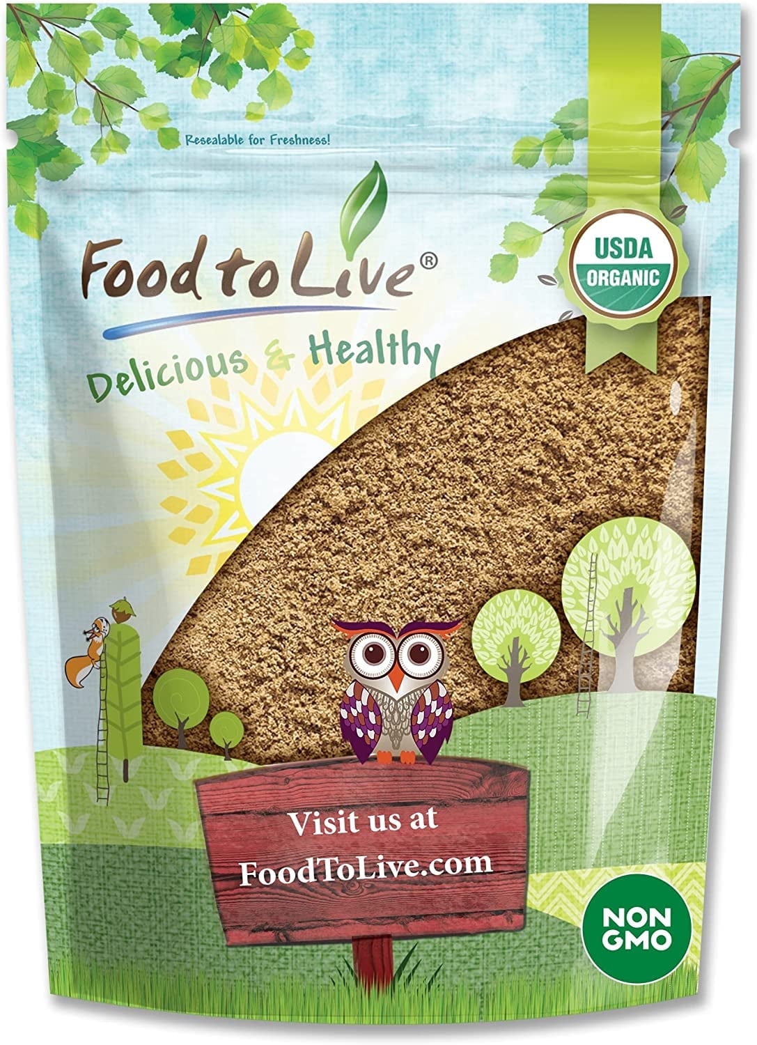 Organic Freeze-Dried Camu Camu Powder, 8 Ounces — Non-GMO, Raw, Vegan, Kosher — by Food to Live