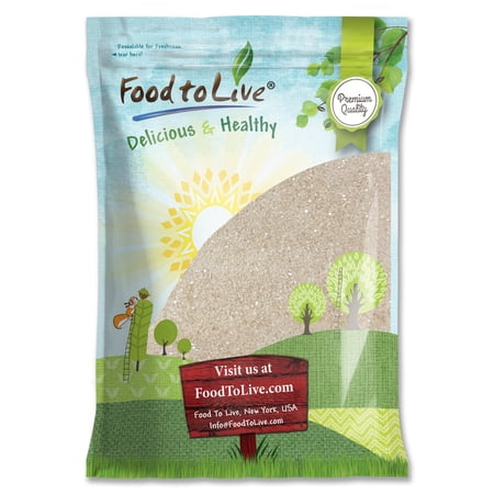 Organic Cane Sugar, 10 Pounds – Pure Sweetness from Nature, Unrefined, Perfect for Baking, Cooking and Sweetening, Non-GMO, Vegan, Kosher, Bulk – by Food to Live
