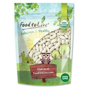 Organic Cannellini Beans, 1 Pound — Non-GMO, Sproutable, Kosher, Raw, Vegan — by Food to Live