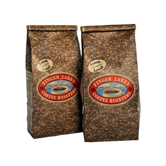 Organic Caramel Coffee 100 Organic/Fair Trade Whole Bean 16Ounce Bags