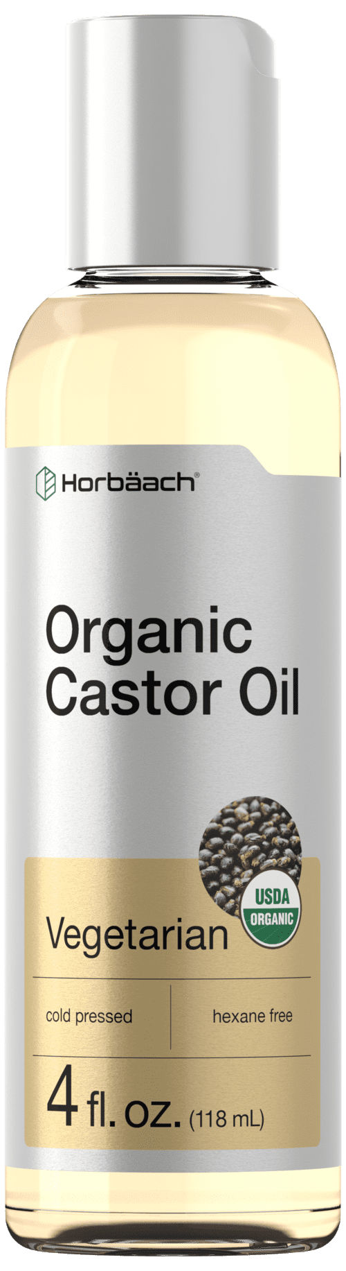 Organic Castor Oil Cold Pressed And Hexane Free 4 Fl Oz For Hair