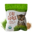 Organic Cat Grass Seed OIF8 Blend for Planting 12 oz. Handy Pantry