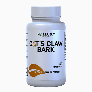 Organic Cat's Claw 700 MG - Vital Herb - Uncaria Tomentosa Herb 60 Capsules - Herbal Supplement - Supports Antiinflammatory - HALLUSA NATURAL