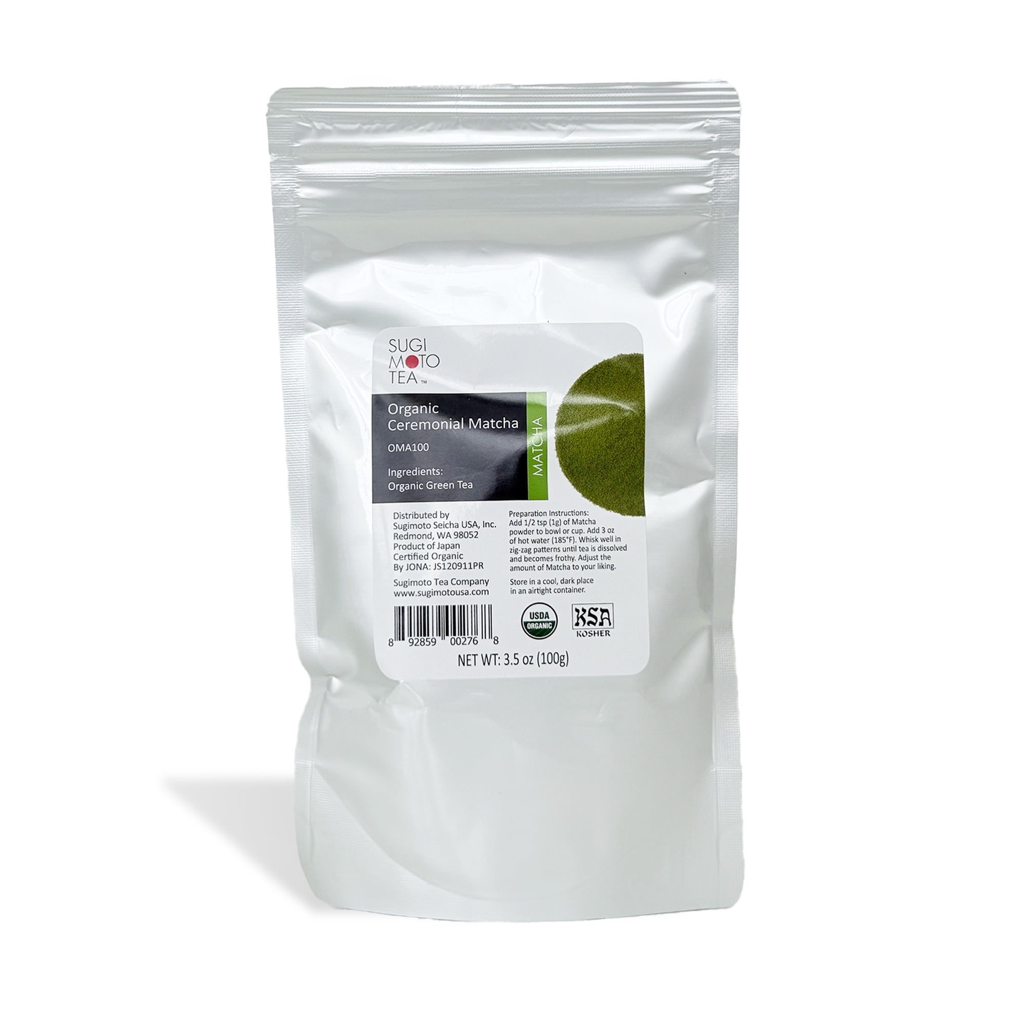 Organic Ceremonial Matcha by Sugimoto