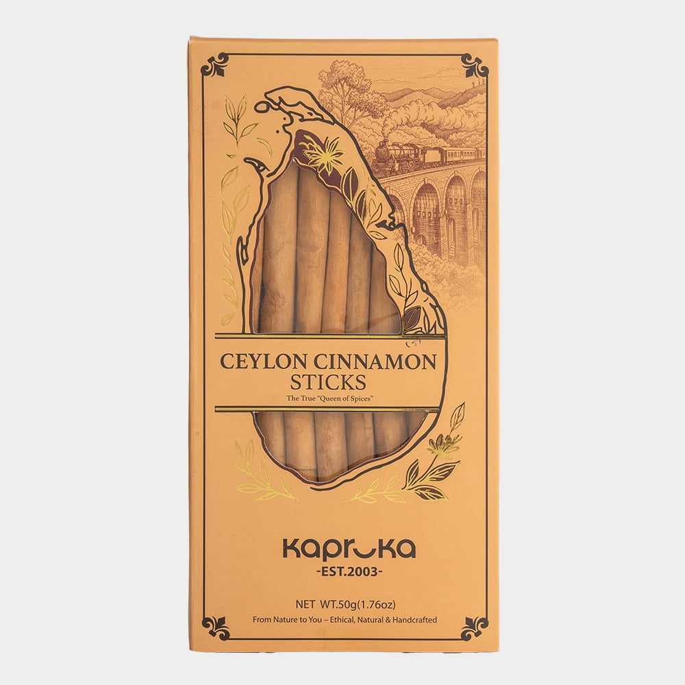 Organic Ceylon Cinnamon Sticks 1.7oz (50g) | Premium Sri Lankan | Gluten-Free, Non-GMO