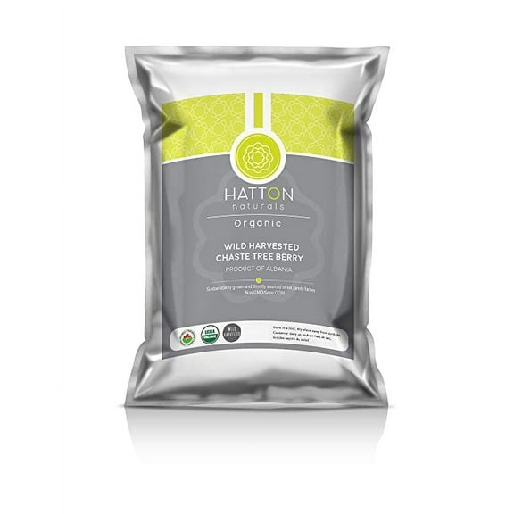 Organic Chaste Tree Berries Whole - 1 lb