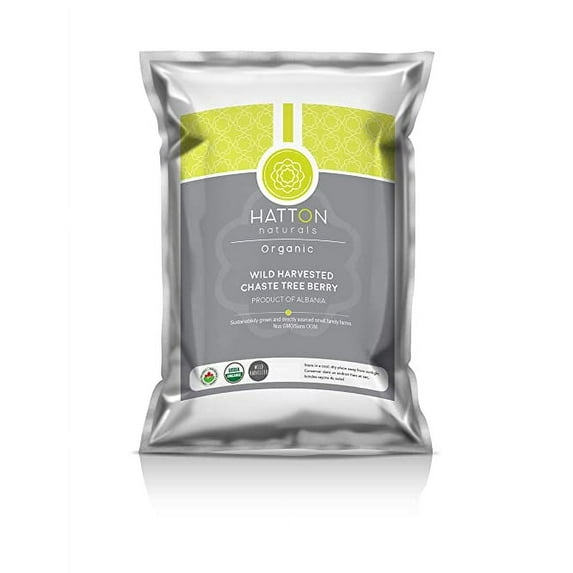 Organic Chaste Tree Berries Whole - 1 lb