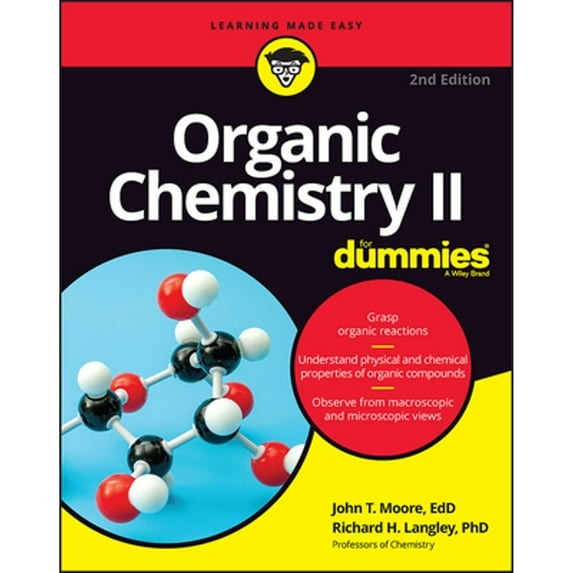 Pre-Owned Organic Chemistry II For Dummies, 9781119985174, 111998517X, Paperback, 2 edition