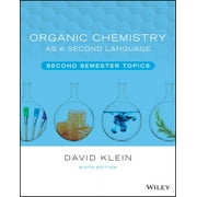 Organic Chemistry as a Second Language Second Semester Topics, Paperback
