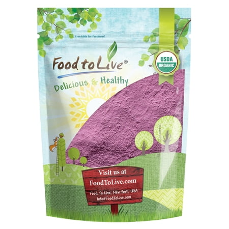 Organic Cherry Juice Powder, 0.5 Pounds — Non-GMO, Raw, Vegan, Kosher — by Food to Live