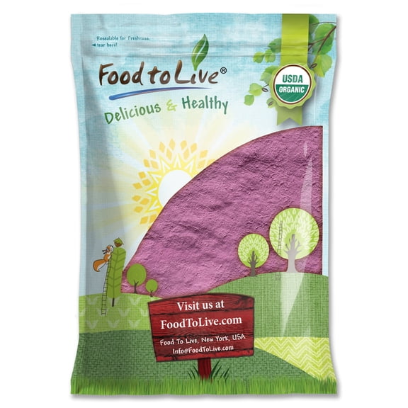 Organic Cherry Juice Powder, 8 Pounds Non-GMO, Raw, Vegan, Kosher by Food to Live