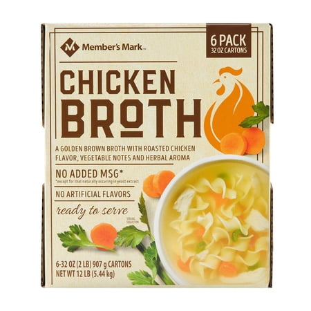 Organic Chicken Broth (32 Oz., 6 Pk.)