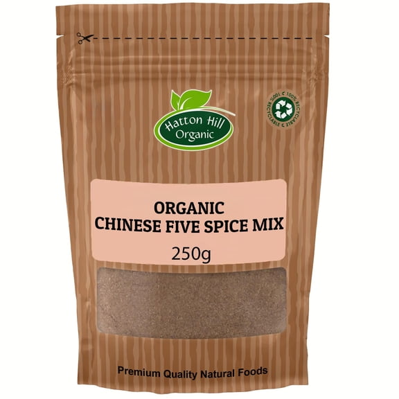 Organic Chinese Five Spice Mix 250g by Hatton Hill Organic