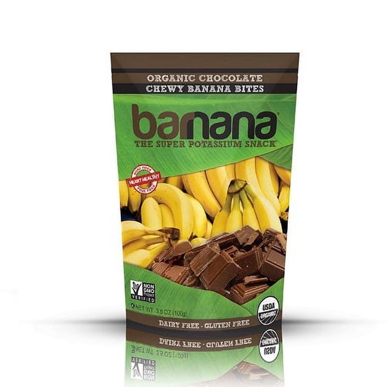 Barnana Organic Dark Chocolate Dipped Chewy Banana Bites - 3.5