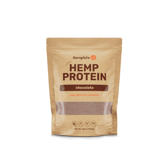 Organic Chocolate Hemp Protein 40OZ