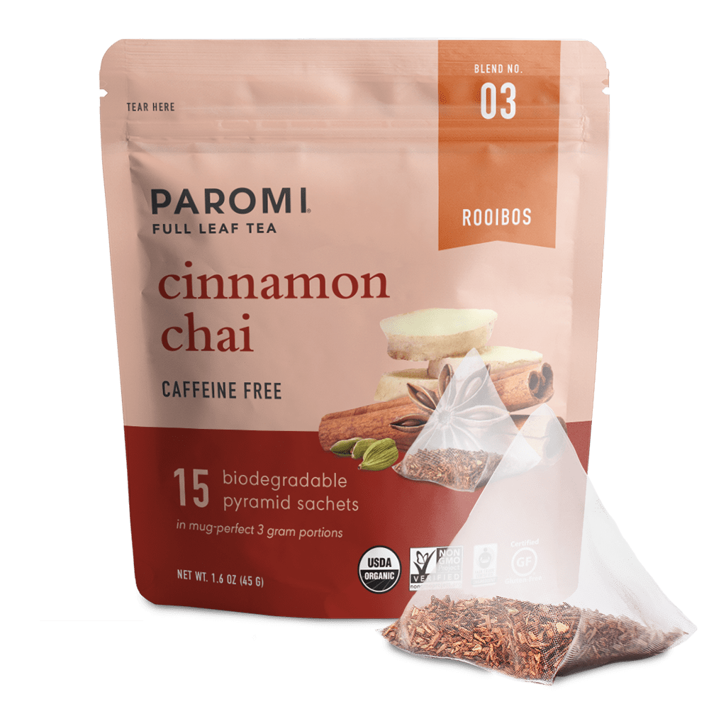Cinnamon Chai - Organic & Fair Trade Rooibos - 15 CT Pouch - Walmart.com