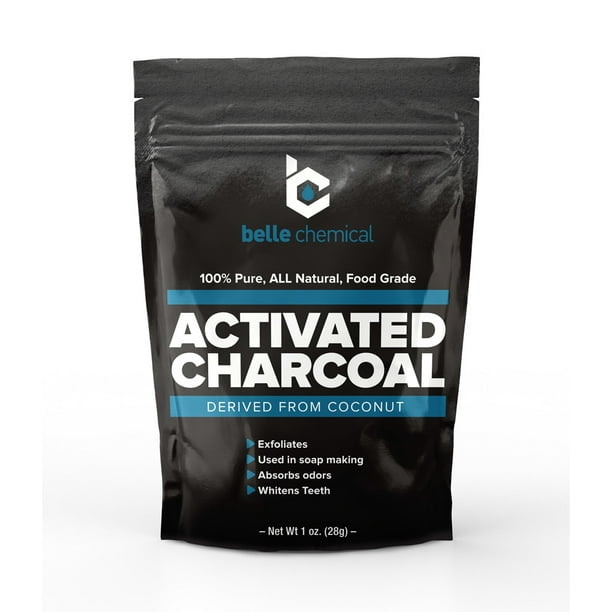 Organic Coconut Activated Charcoal Powder Food Grade, Kosher Teeth