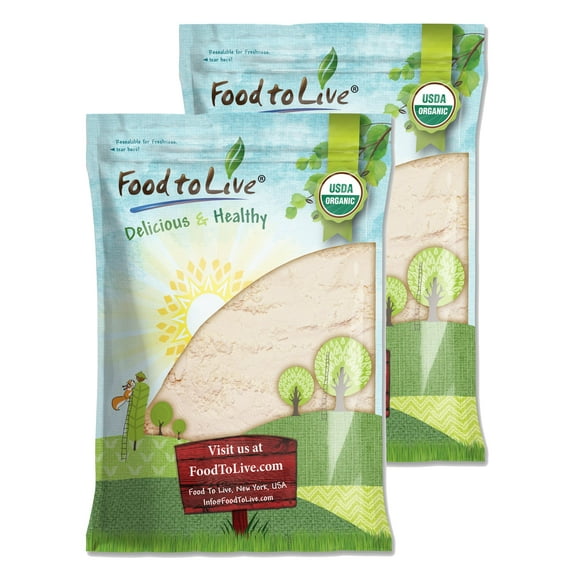 Organic Coconut Flour, 12 Pounds Non-GMO, Kosher, Raw, Vegan by Food to Live