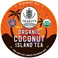 thumbnail image 1 of Organic Coconut Island Tea Pods Compatible with Keurig Brewers by Teavity - Caffeine-Free Herbal Tea - 36 Tea Pods, 1 of 8
