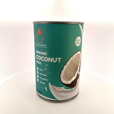 Islands Harvest Organic Coconut Milk (22% Fat), 6 Pack - Vegan, Kosher, Halal, Non-GMO, USDA Organic