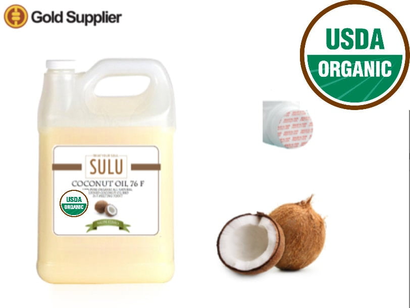 Organic Coconut Oil 76 Degree RBD 100 pure coconut oil extracted from