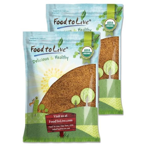 Organic Coconut Sugar, 20 Pounds Non-GMO, Kosher, Raw, Vegan by Food to Live