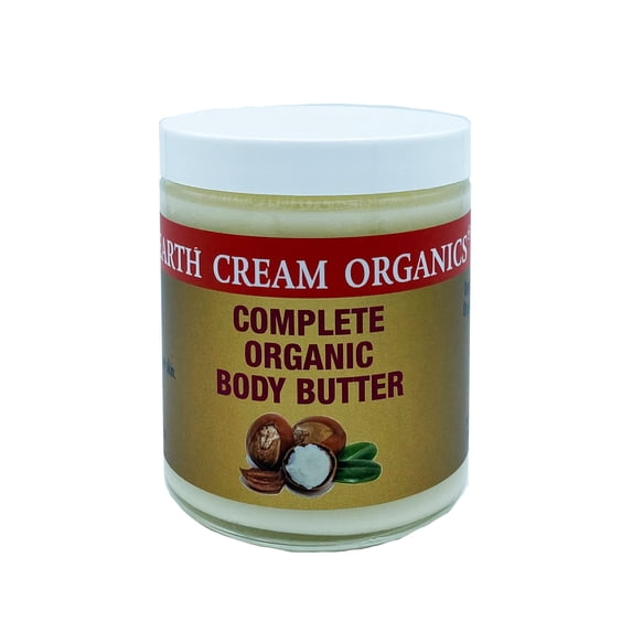 Complete Organic Body Butter, 8oz, Pure Ingredients, Made in USA