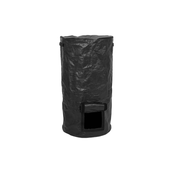 Organic Compost Bag, Kitchen Scrap Fermentation Waste Collector Storage Disposal Composter Garden Trash Can with Black Color - for Home Kitchen Garden Composting, Waste Collection and Disposal