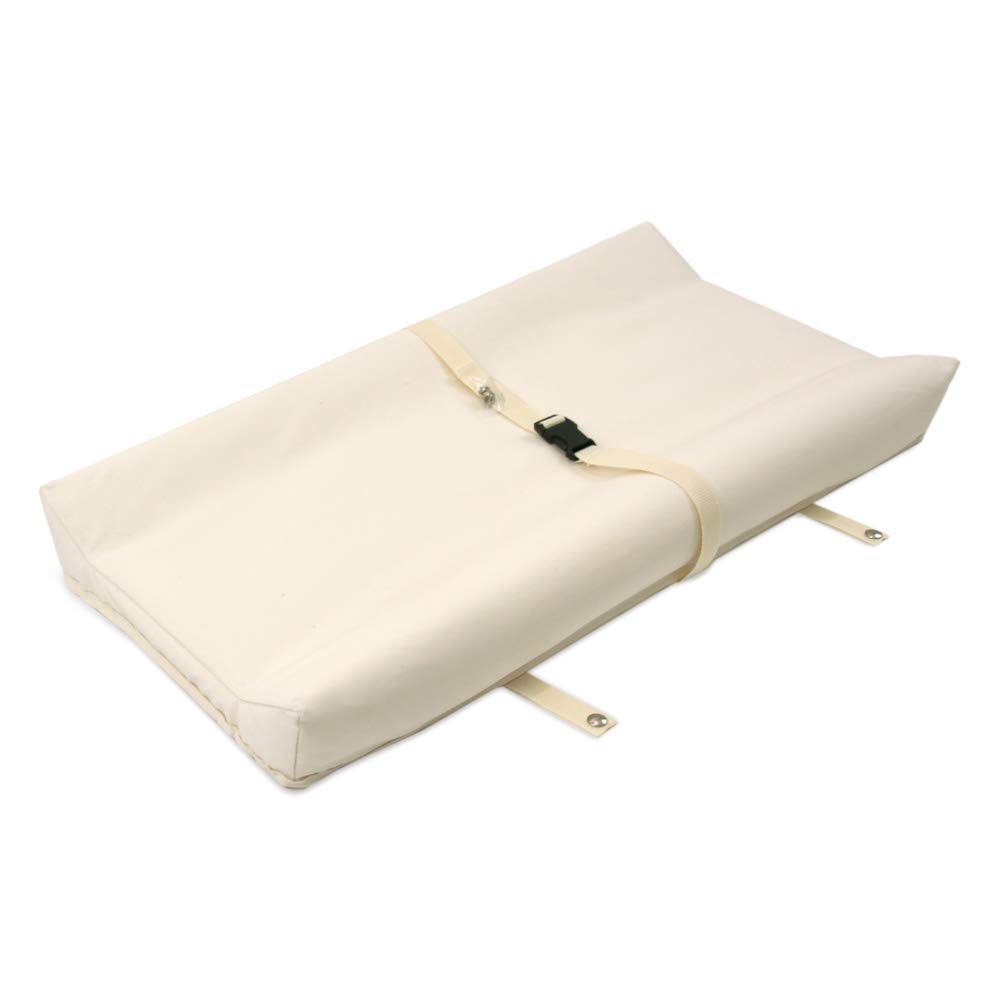 Organic Contoured Changing Pad Easy to Clean, Lightweight & Portable