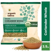 Organic Tattva Coriander Seed (Dhaniya) (3.5 oz/100 gm), Whole Spices with Natural Oils, Vegan, No Additives, USDA Certified deal from Walmart