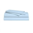 thumbnail image 1 of Organic Cotton Bed Sheets Set for Bedroom (Twin Size, Blue) 350 Thread Count, GOTS Certified, 1 of 1