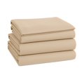 thumbnail image 1 of Organic Textiles Premium Organic Cotton Bed Sheets (3 Pcs.) Set, GOTS Certified - 550 Thread Count (Twin-XL, Sand Brown), 1 of 6
