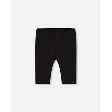 Organic Cotton Biker Short Legging Black