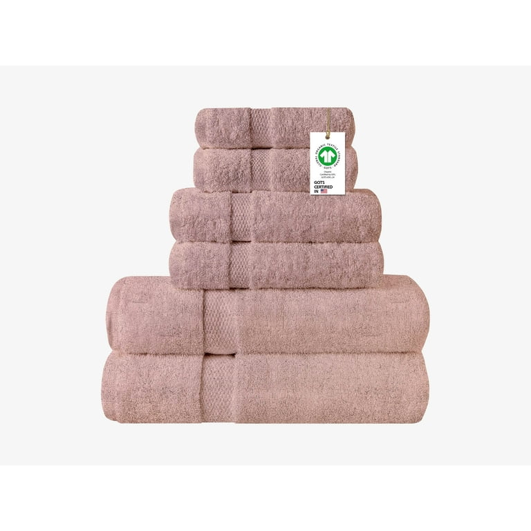 Hotel Collection 2 Bath 2 Hand Towel - Oeko-Tex Quick Dry 4 Set