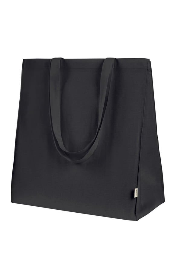Organic Cotton Go Lite Tote - BLACK - OS