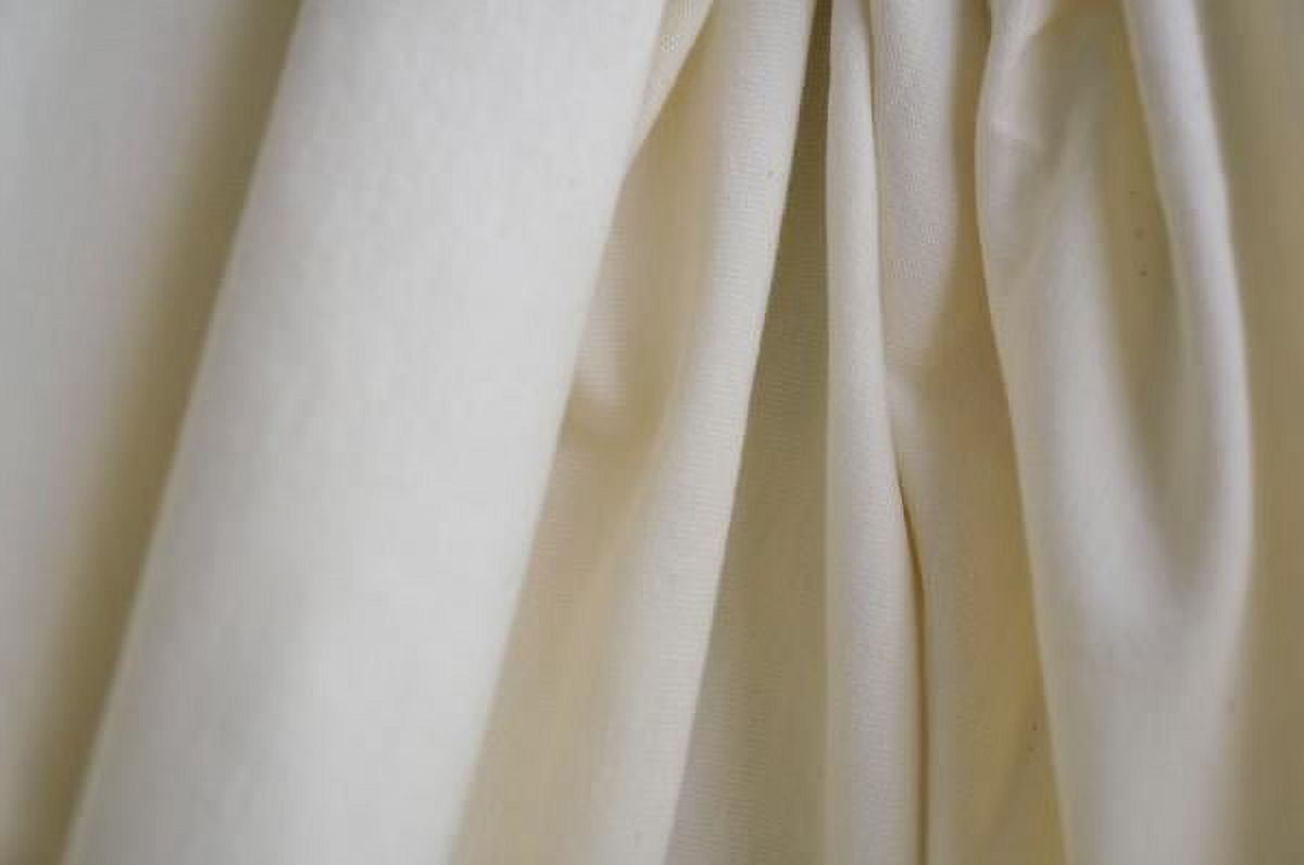 Organic Cotton Muslin Fabric - Natural - 5 Yards