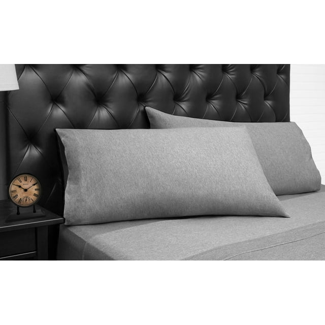 Organic Cotton Jersey King Lt. Grey Sheet Set