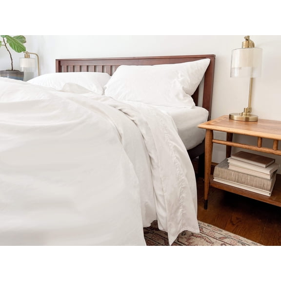 Organic Percale Bed Sheets Set