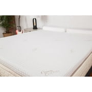 Organic Cotton Mattress Topper Cover - King