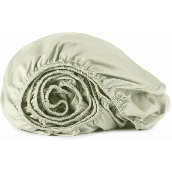 Whisper Organics 300 TC Sateen Fitted Sheet