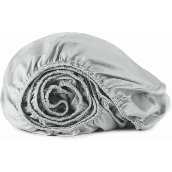 Whisper Organics 300 TC Sateen Fitted Sheet