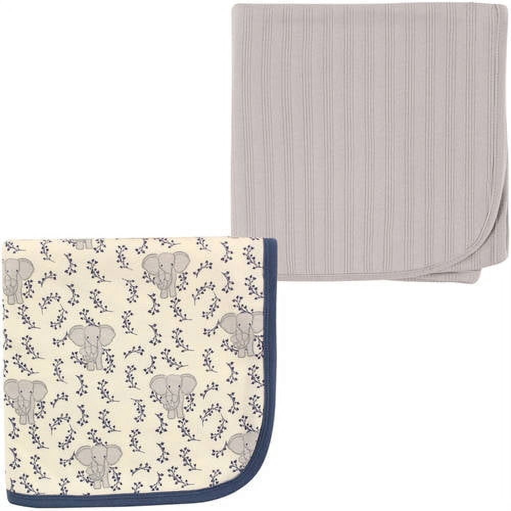 Organic Cotton Swaddle Blanket 2-Pack
