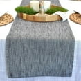 thumbnail image 1 of Organic Cotton Table Runner 72 inches long Decorative Stitched Edge Kitchen Table Runner Bedroom Dresser Scarf Dining Room Table Topper Washable Textured Fabric Runner Furniture Top Cover Grey, 1 of 7