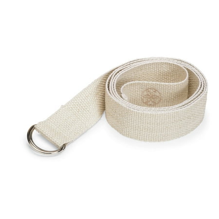 Organic Cotton Yoga Strap Natural-6Ft.