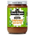 Organic Creamy Sunflower Butter, 16oz Salt , Unsweetened , USDA