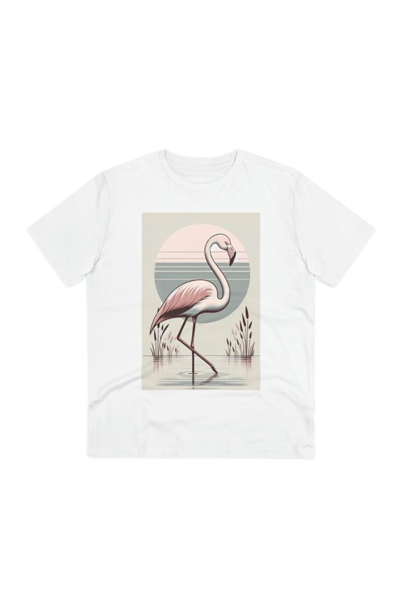 Organic Creator T-shirt - Unisex Flamingo